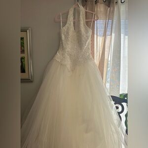 Oleg Cassini Ivory Bridal Gown
